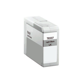 T8507 80ml Negro Claro Cartucho de Tinta de Pigmento Compatible Con Plotter Epson SC-P800DES, P800SE, P800SP