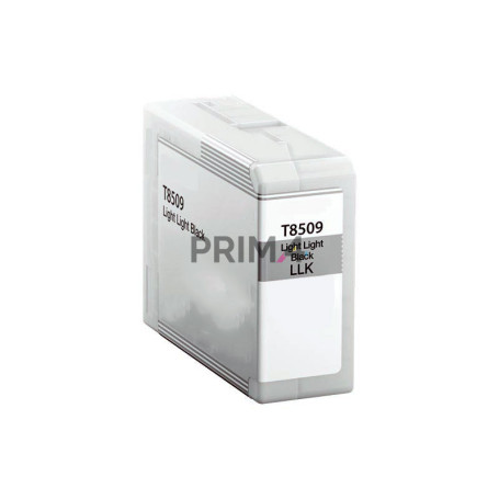 T8509 80ml Negro Claro Claro Cartucho de Tinta de Pigmento Compatible Con Plotter Epson SC-P800DES, P800SE, P800SP