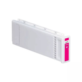 T6943 700ml Magenta Cartouche d'Encre Pigmentée Compatible Avec Plotter Epson SC-T3000, T7000, T5000, T3200