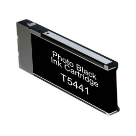 T5441 220ml Noir Photo Cartouche d'Encre Pigmentée Compatible Avec Plotter Epson Pro4000, 7600, 9600
