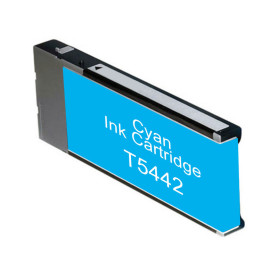 T5442 220ml Cyan Cartouche d'Encre Compatible Avec Plotter Epson Pro4000, 7600 9600