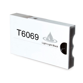 T6069 220ml Light Light Black Pigment Ink Cartridge Compatible With Plotter Epson Pro4800, 4880