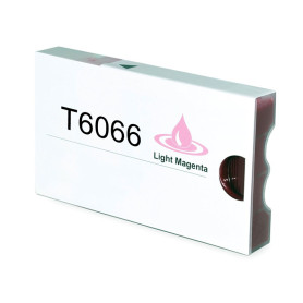 T6066 220ml Vivid Light Magenta Pigment Ink Cartridge Compatible With Plotter Epson Pro4880