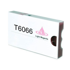 T6066 220ml Vivid Magenta Claro Cartucho de Tinta de Pigmento Compatible Con Plotter Epson Pro4880