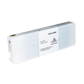 T6367 700ml Nero Chiaro Cartuccia d'Inchiostro a Pigmenti Compatibile Con Plotter Epson Pro7890, 7900, 9890, 9900