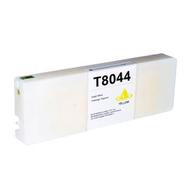 T8044 700ml Jaune Cartouche d'Encre Pigmentée Compatible Avec Plotter Epson SC-P6000, 7000, 8000, 9000