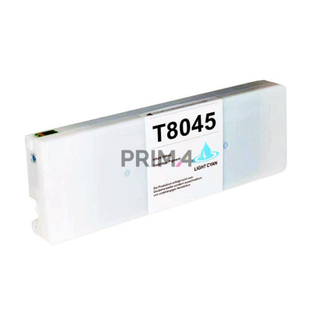 T8045 700ml Light Cyan Pigment Ink Cartridge Compatible With Plotter Epson SC-P6000, 7000, 8000, 9000