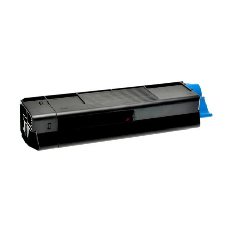 Nero Toner Compatibile con Stampanti Oki C3100, C3200, C5100N, C5200N, C5300, C5400 -3k Pagine