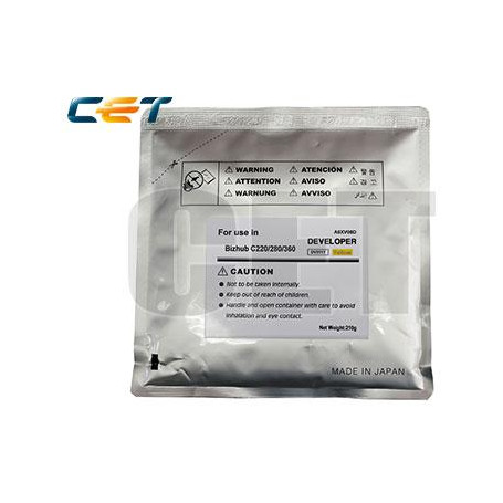 CET Konica Minolta DV311Y Developer A0XV08D