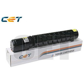 CET Yellow Canon C-EXV55 CPP Toner Cartridge-18K 2185C002AA