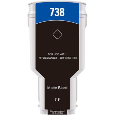 300ML Black Reman HP DesignJet T850,T870,XT870,XT950498N8A