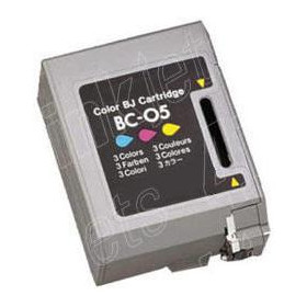 5 ml Ciano, 5 ml Giallo, 5 ml Magenta Rigenerata Canon BC-05