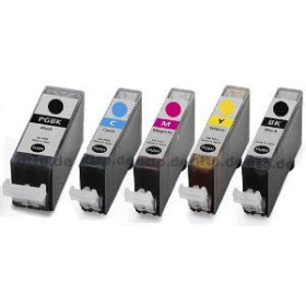 Black With chip per Canon IP 4850,MG 5150,MG 5250,4540B001