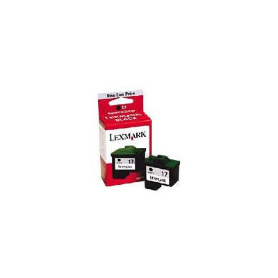 Originale lexmark 17 ink cartridge black 7.4ml LEX10NX217