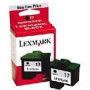 Originale lexmark 17 ink cartridge black 7.4ml LEX10NX217
