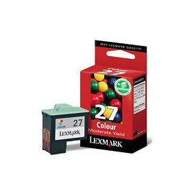 Originale lexmark 27 ink cartridge colour 9.2ml LEX10NX227