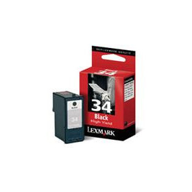 Originale lexmark 34 ink cartridge black 23.9ml LEX18C0034