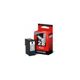 Originale lexmark 28 ink cartridge black LEX18C1428 