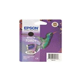 Nero orignale Epson T0801 ink cartridge T08014010