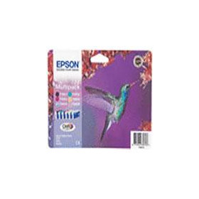 6 Cartucce  T0807 ink cartridge colour multipack T08074010