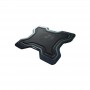 Cooling Pad Rialzabile Forma X con ventola grande centrale 2 porte USB per Portatili Notebook Laptop