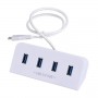 Multiport HUB USB da USB Tipo C a 4 Porte USB 3.0 Bianco PC Laptop Periferiche