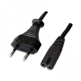 Cavo Alimentazione Euro 2 poli IEC320 Nero 1.2m