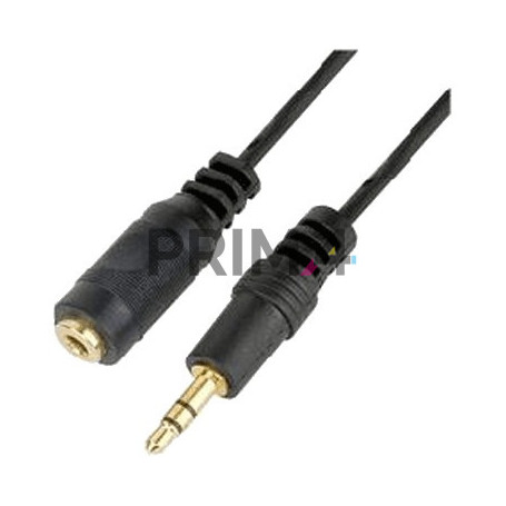 Cavo Audio Stereo 3.5mm M/F 2m