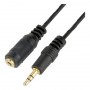 Cavo Audio Stereo 3.5mm M/F 2m