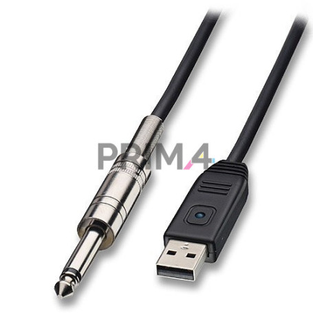 Cavo Adattatore da Jack 6.5 mm a USB per Chitarra