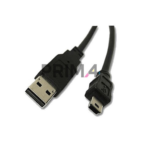 Cavo USB 2.0 Am/Mini-Bm 0.8m