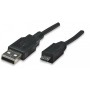 Cavo USB 2.0 AM/Micro 1.8m Nero