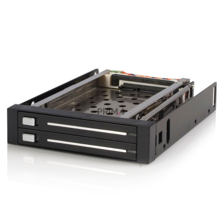 Hot Swap Pannello Cassetto Estraibile per 2x HDD 2.5" SATA – SATA HDD Mobile Rack