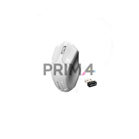 Mouse Wireless Laser 1600 DPi 2 tasti + Scroll Bianco