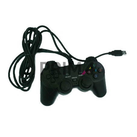 Gamepad Joypad DUAL Shock Wired USB2.0 per PC 10 pulsanti