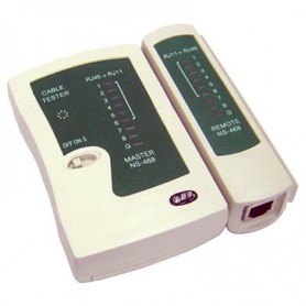 Cable Tester di Rete per Cavi RJ11/12 & RJ45