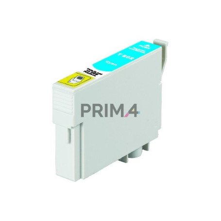T0802 Cyan 12ml Ink Cartridge Compatible with Printers Inkjet Epson R265, R285, R360, RX560, RX585, RX685