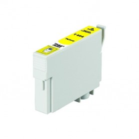 T0804 Giallo 12ml Cartuccia Inchiostro Compatibile con Stampanti Inkjet Epson R265, R285, R360, RX560, RX585, RX685