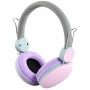 Cuffie con microfono e controllo volume - ideale per smartphone Rosa, Jack 3.5"