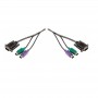 Cavo per KVM VGA-PS/2 M/M 3.0m master switch