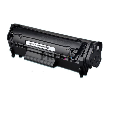 Q2612A, FX10, 703 Toner Compatibile con Stampanti Hp 1010, 3000, M1005 / Canon LBP2900, 3000 -2k Pagine