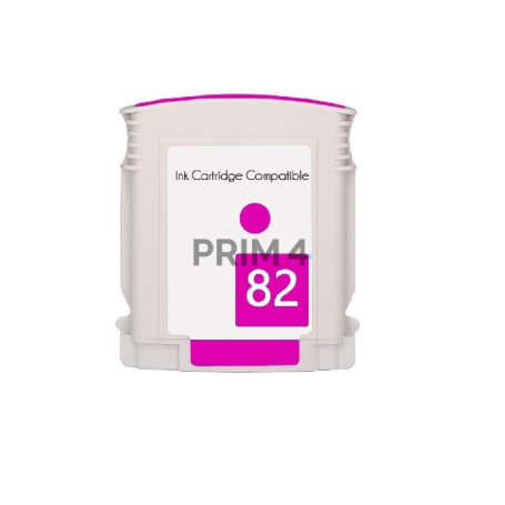 C4912A 82 69ml Magenta Cartucho de Tinta Compatible Con Plotter Hp DesignJet 500Plus, CC 800PS, 815MFP
