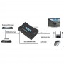 Convertitore da HML/HDMI a SCART NTSC/PAL Adattatore Audio Stereo HD Video Composito per SKY HD Blu Ray DVD TV PS3