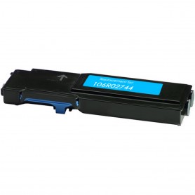 106R02744 Cian Toner Compatible con impresoras Xerox WorkCentre 6655 -7.5k Paginas