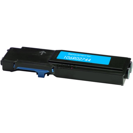 106R02744 Ciano Toner Compatibile con Stampanti Xerox WorkCentre 6655 -7.5k Pagine