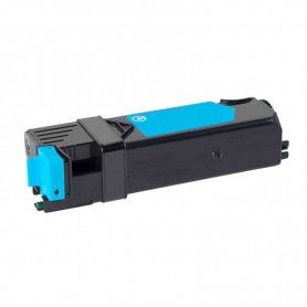 106R01331 Cyan Toner Compatible avec Imprimantes Xerox Phaser 6125, 6125N -1k Pages