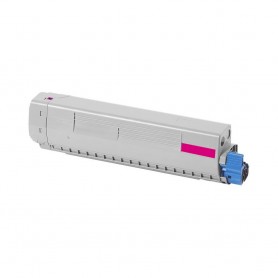 47095702 Magenta Toner Compatibile con Stampanti Oki C824, C834, C844 -5k Pagine