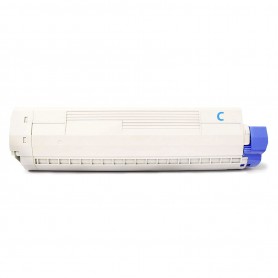 43487711 XXL Cyan Toner Compatible with Printers Oki 8600, 8800DN series -6k Pages