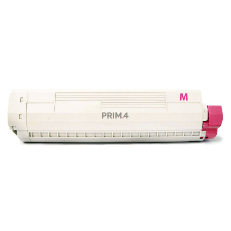 43487710 XXL Magenta Toner Compatible avec Imprimantes Oki 8600, 8800DN series -6k Pages