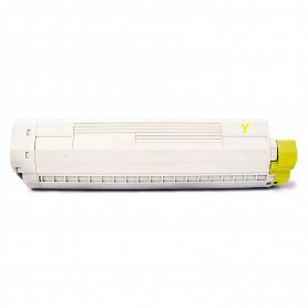 43487709 XXL Jaune Toner Compatible avec Imprimantes Oki 8600, 8800DN series -6k Pages